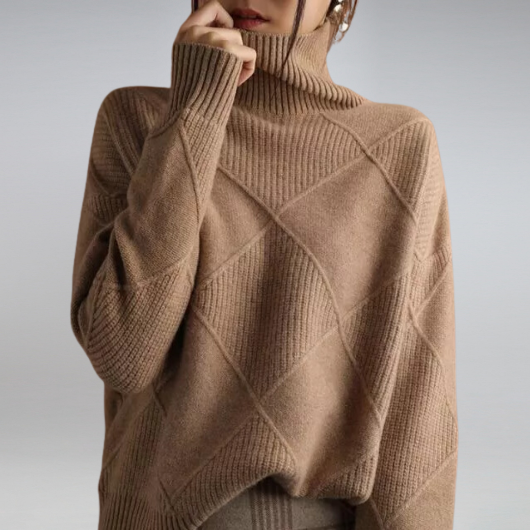 Mara - Textured Winter Sweater