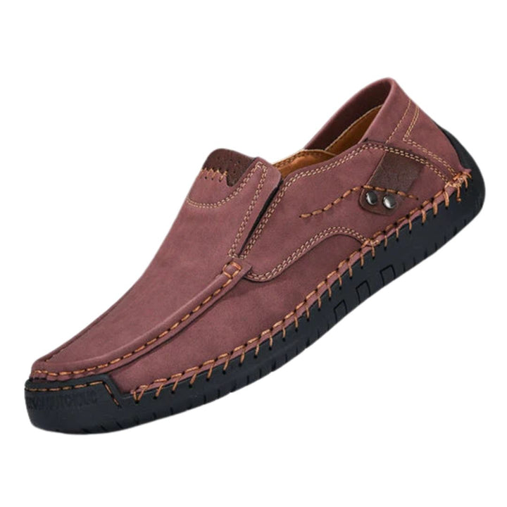 Ryan - Leather Lofar With Non-Slip Sole