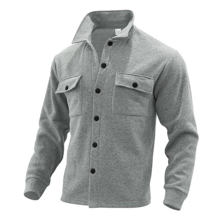 David - Men's Fleece Lapel Jacket