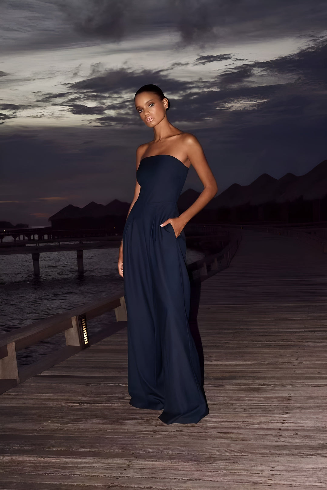 Sylvie - Strapless Jumpsuit