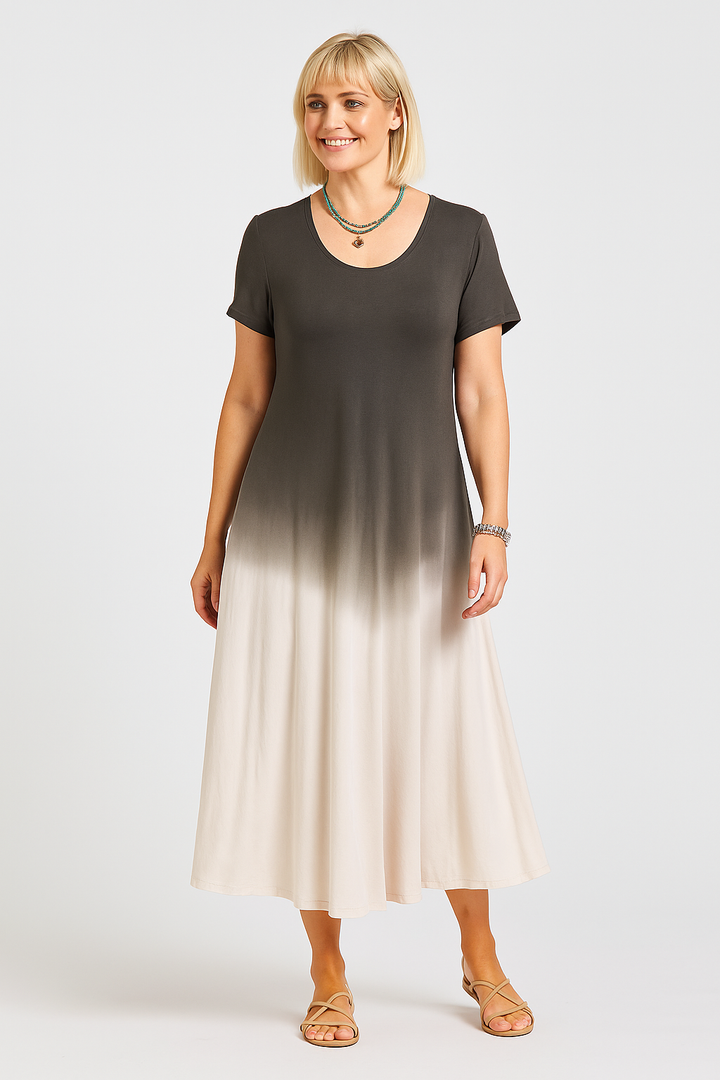 Leni - Gradient Loose Fit Dress