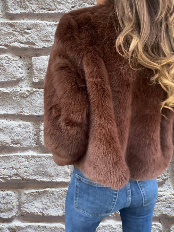 Noemie - Luxury Faux Fur Jacket