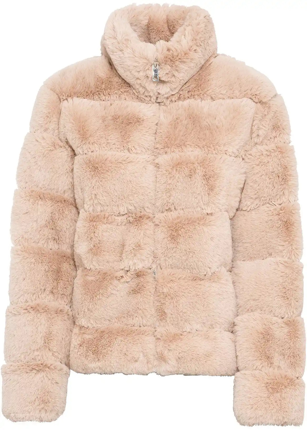 Lucy - Faux Fur Jacket with Zipper