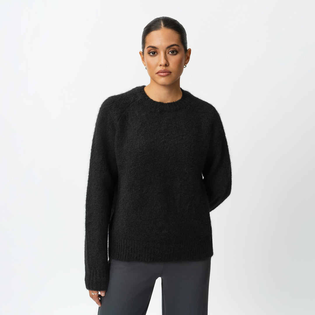 Freya - Relaxed Knit Wool Blend Sweater