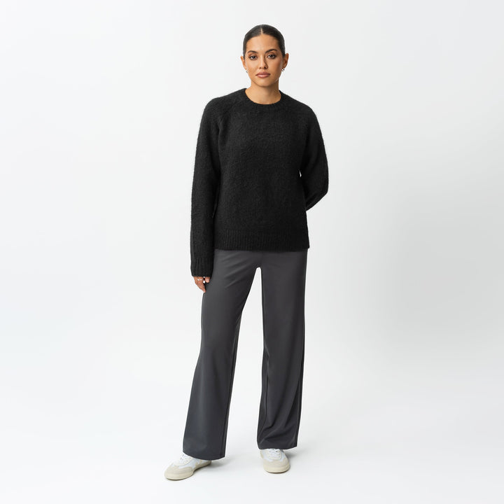 Freya - Relaxed Knit Wool Blend Sweater