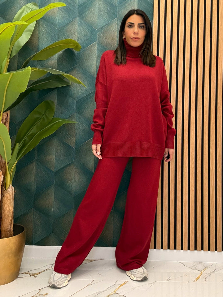 Scarlett - High Collar Tracksuit Set