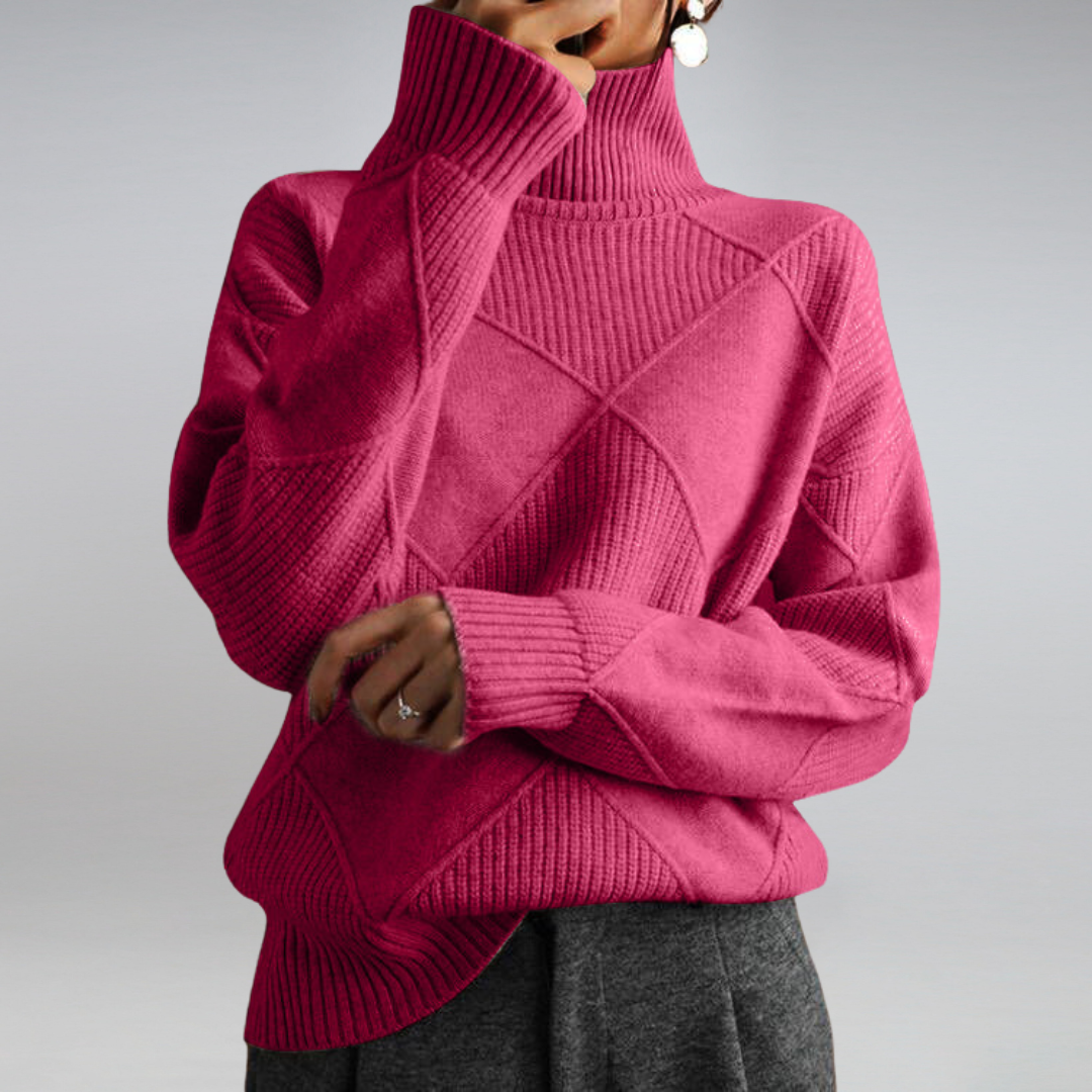 Mara - Textured Winter Sweater