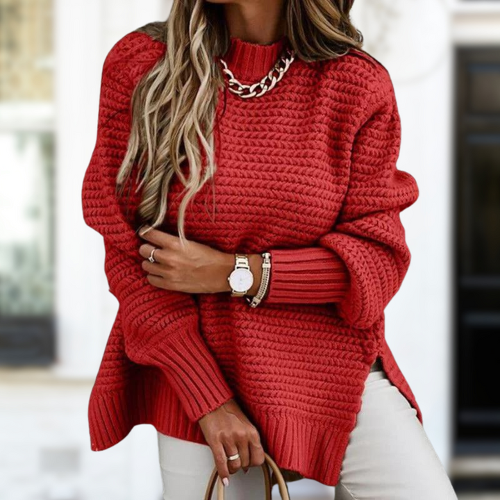 Zoe - Batwing Knit Sweater