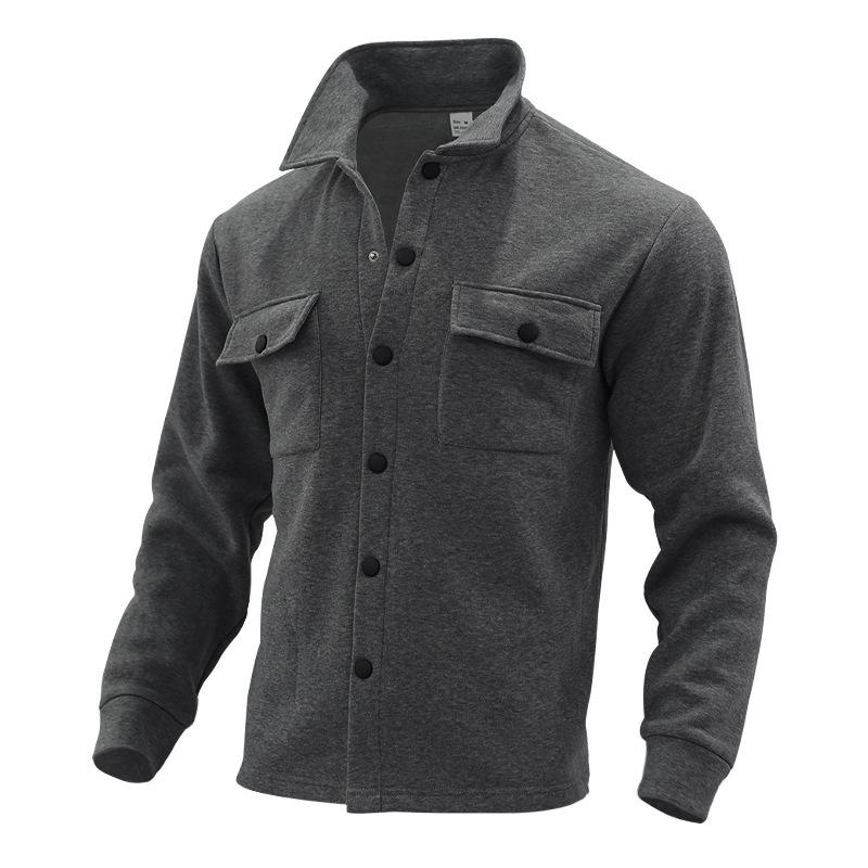 David - Men's Fleece Lapel Jacket