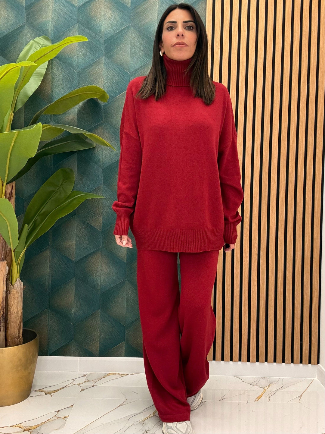 Scarlett - High Collar Tracksuit Set