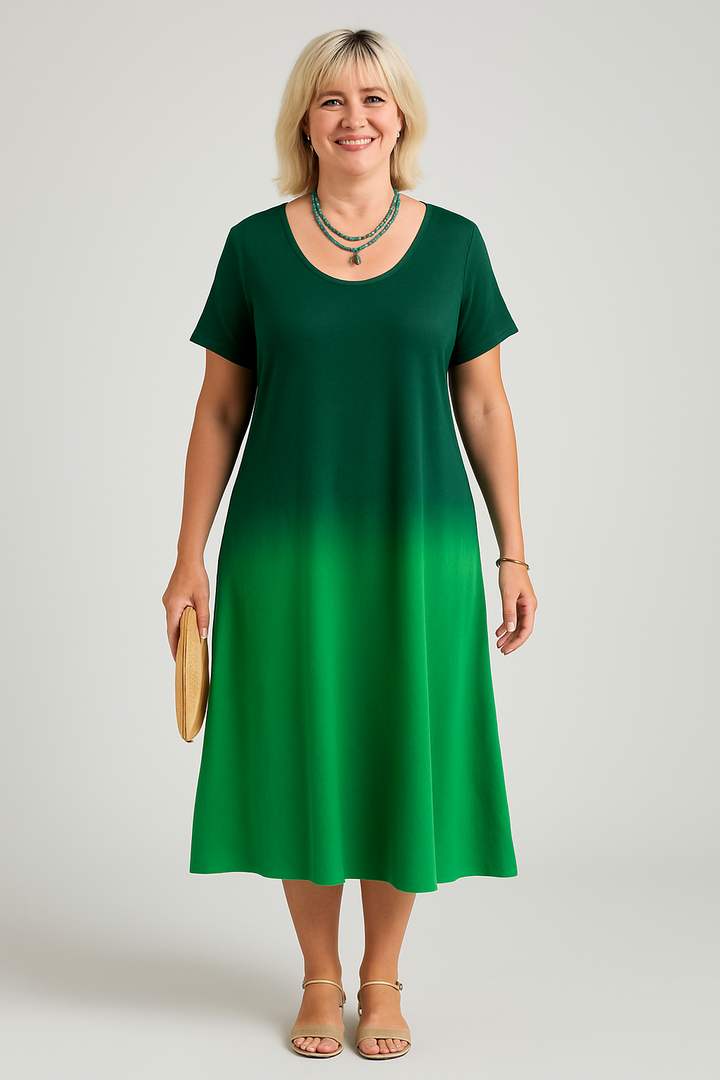 Leni - Gradient Loose Fit Dress
