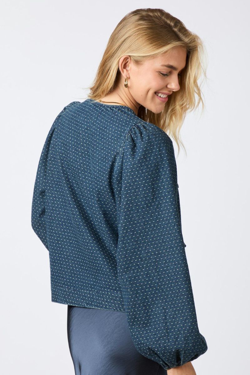 Jessica™ - Silvi Overdyed Dot Blouse