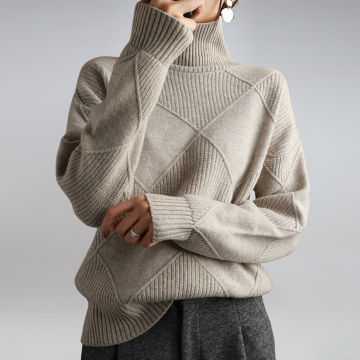 Mara - Textured Winter Sweater