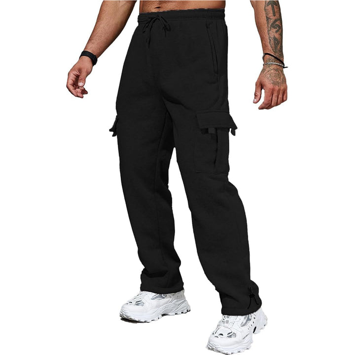 Ethan- Multi-Pocket Cotton Sweatpants