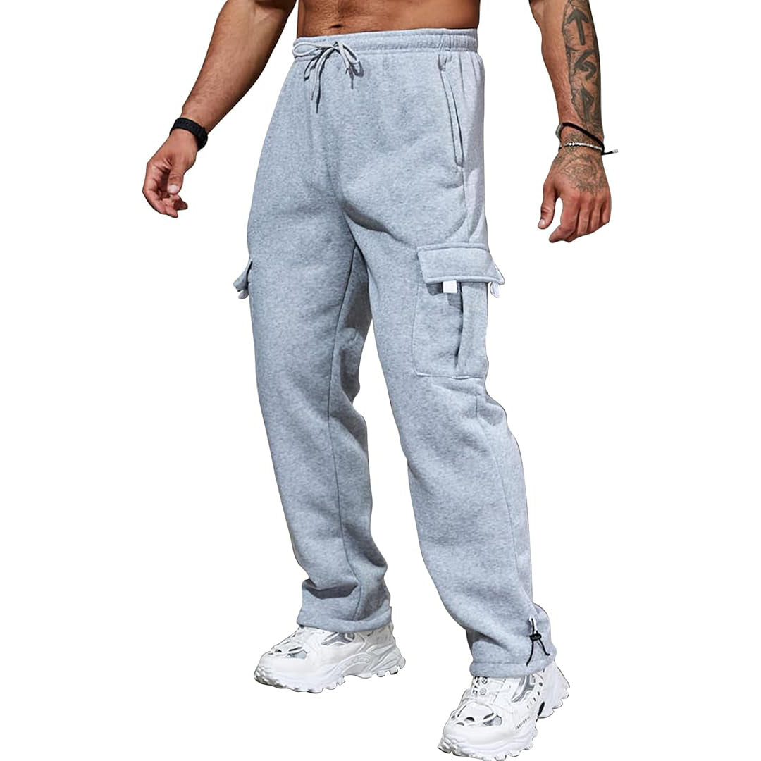 Ethan- Multi-Pocket Cotton Sweatpants