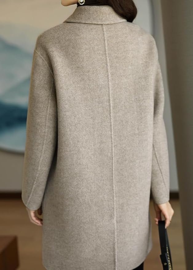 Ruby - Women Elegant Woolen Coat