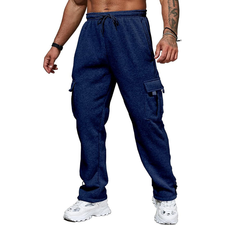 Ethan- Multi-Pocket Cotton Sweatpants