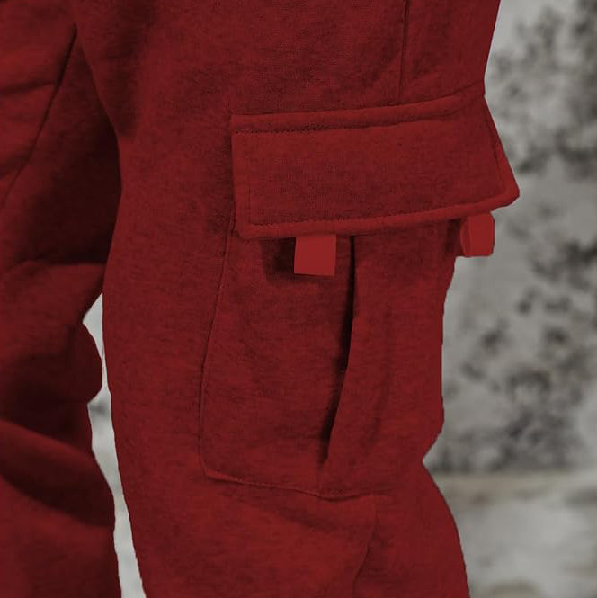 Ethan- Multi-Pocket Cotton Sweatpants