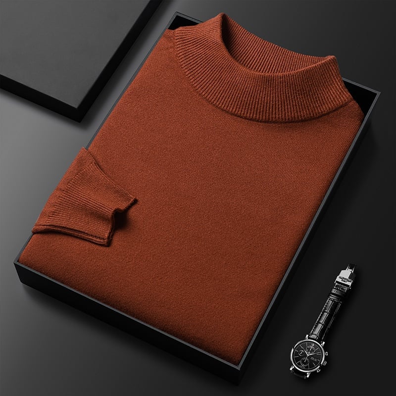 James - Classic Knitted Turtleneck Sweater for Men