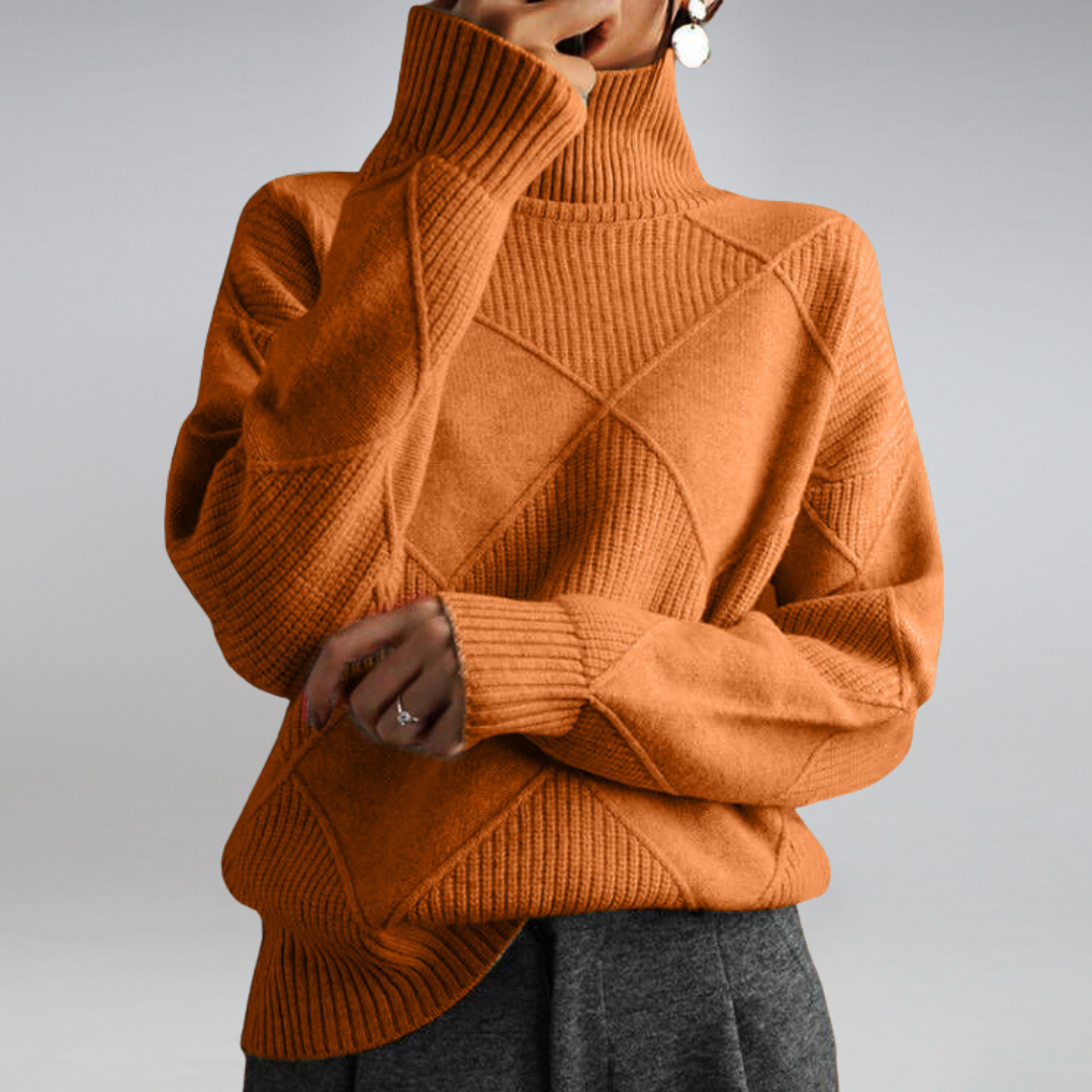 Mara - Textured Winter Sweater