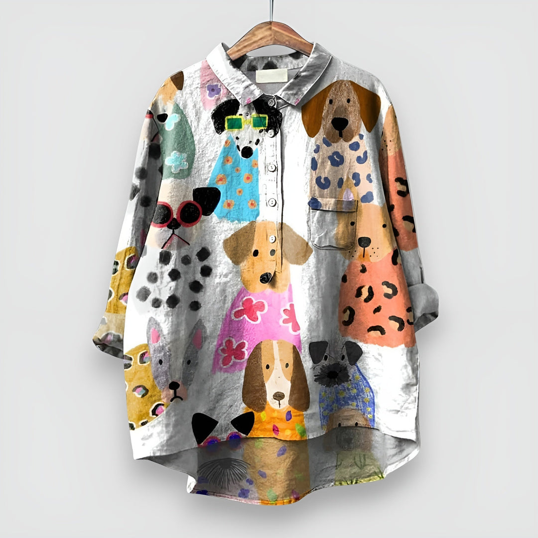 Emma - Printed Art Shirt