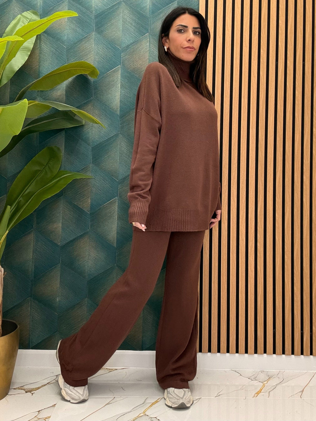 Scarlett - High Collar Tracksuit Set