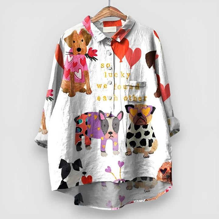 Emma - Printed Art Shirt