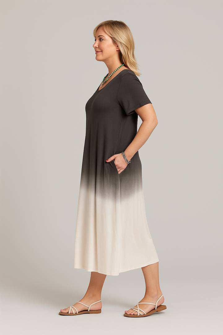 Leni - Gradient Loose Fit Dress