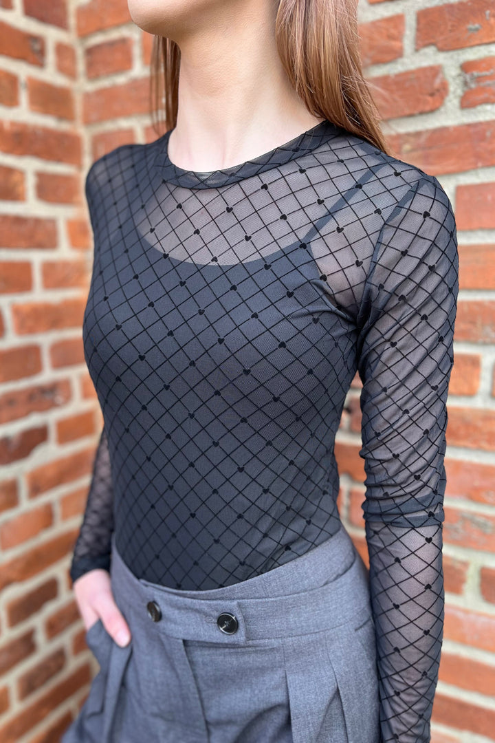 Amelia™ - Statebird Mesh Blouse