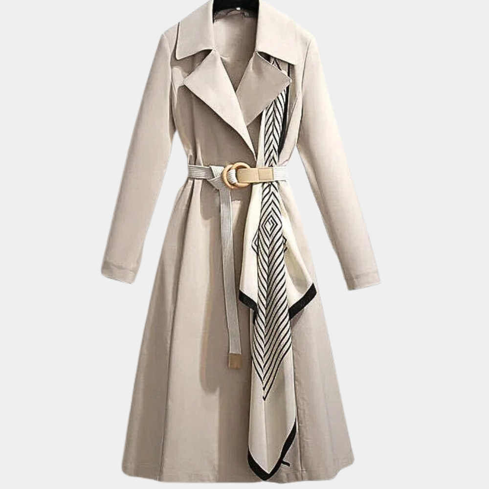 Aria - Belted Elegant Trench Coat