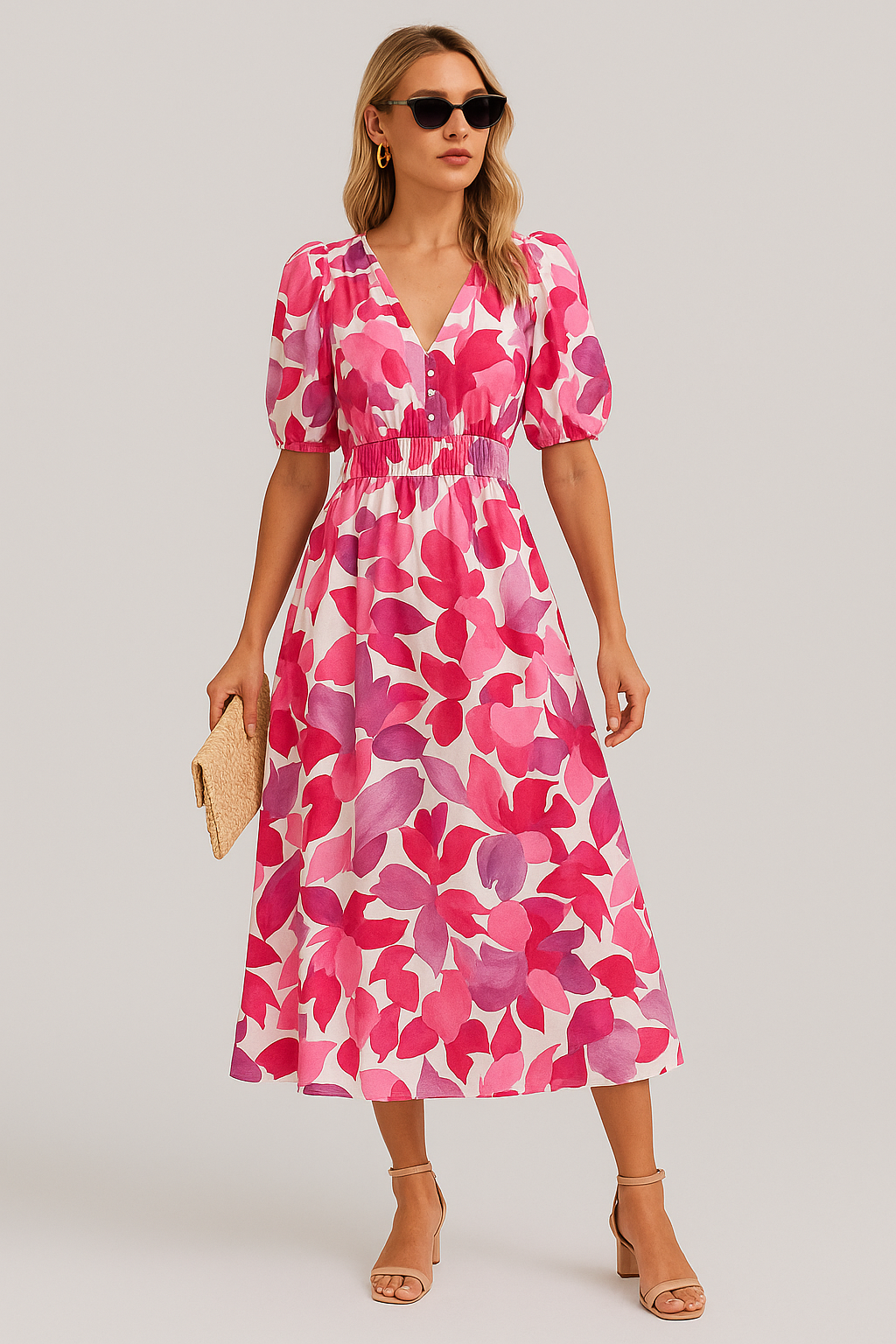 Leni | Elegant Midi Dress
