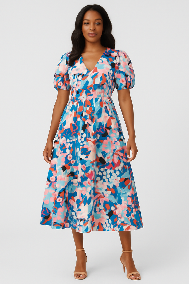 Leni | Elegant Midi Dress