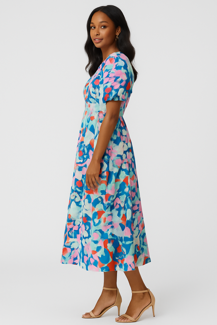 Leni | Elegant Midi Dress