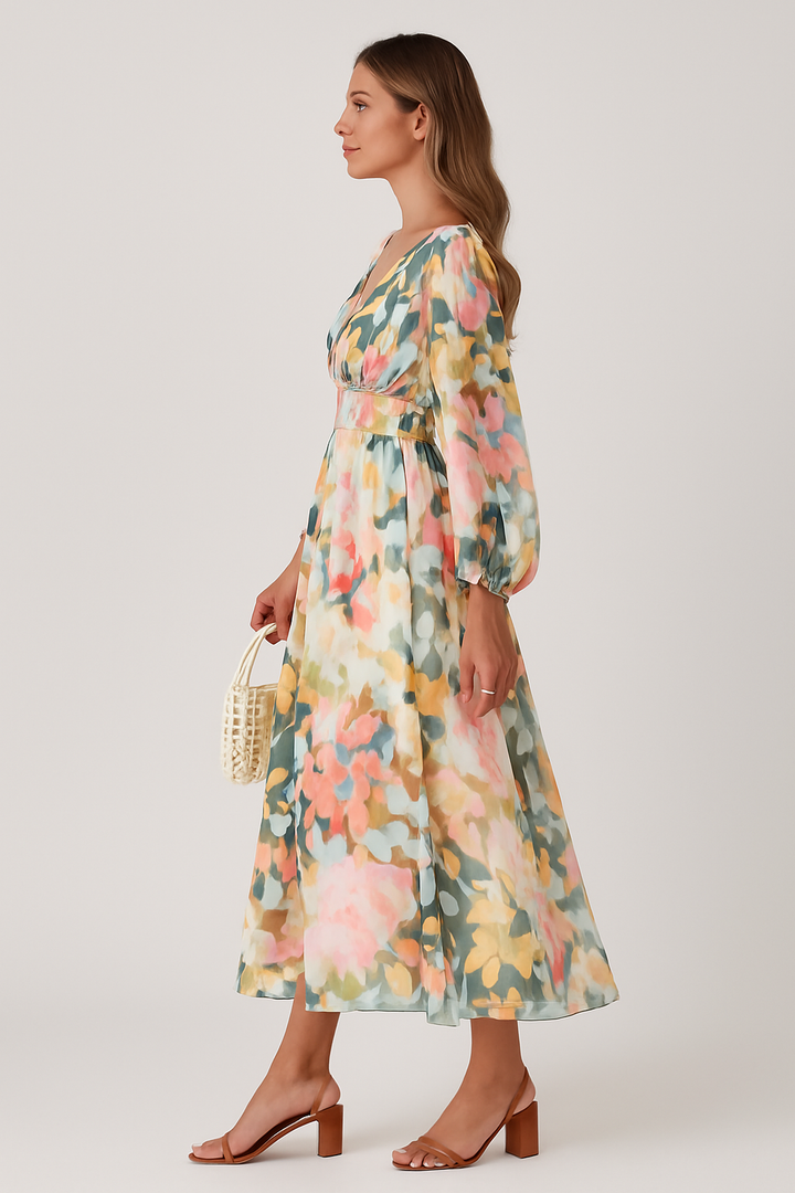 Lot | Elegant Floral Dress