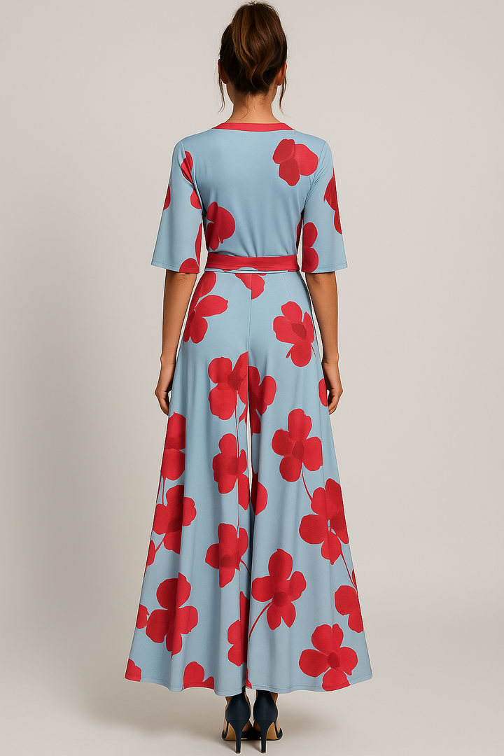 Zihna | Elegant Sleeve Dress – Timeless Grace & Style