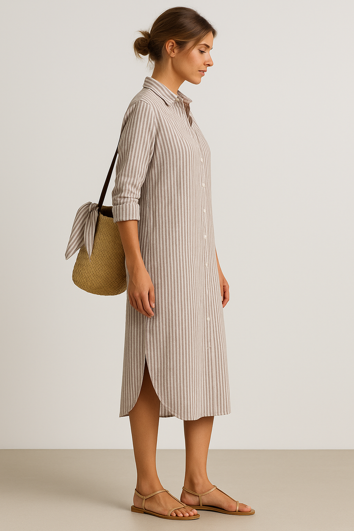 Kaia - Seasonal striped dress