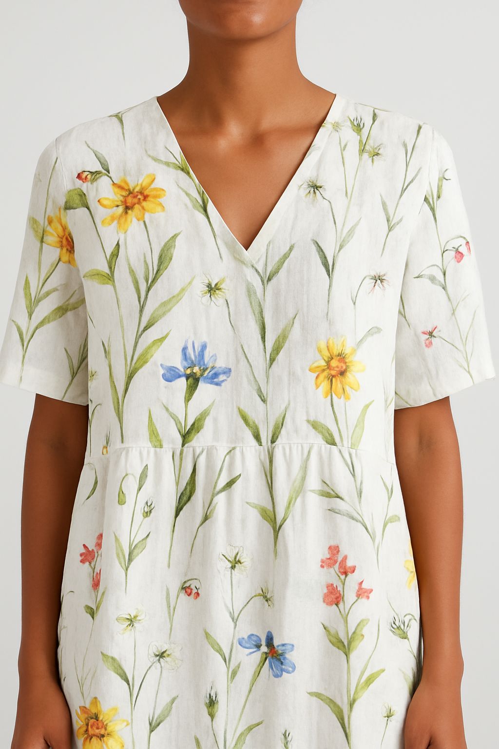 Monique - Vibrant Floral Dress