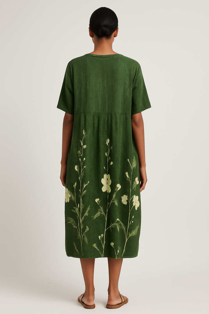 Monique - Vibrant Floral Dress