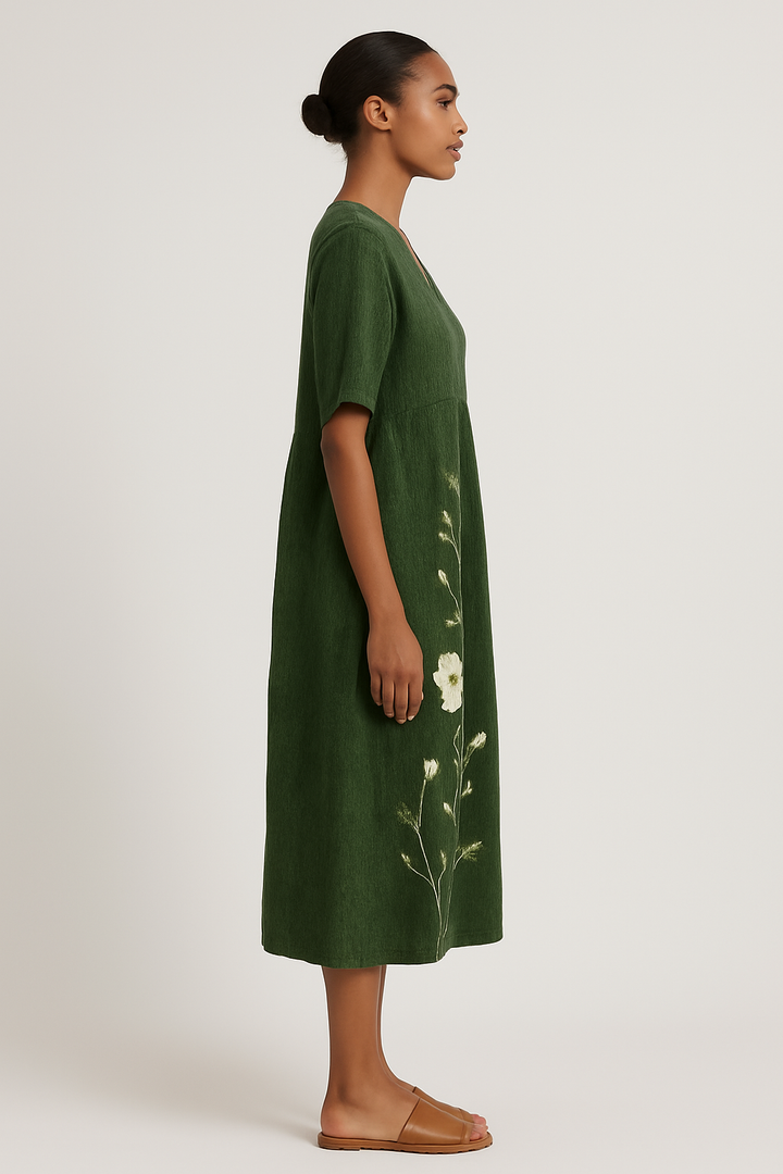 Monique - Vibrant Floral Dress