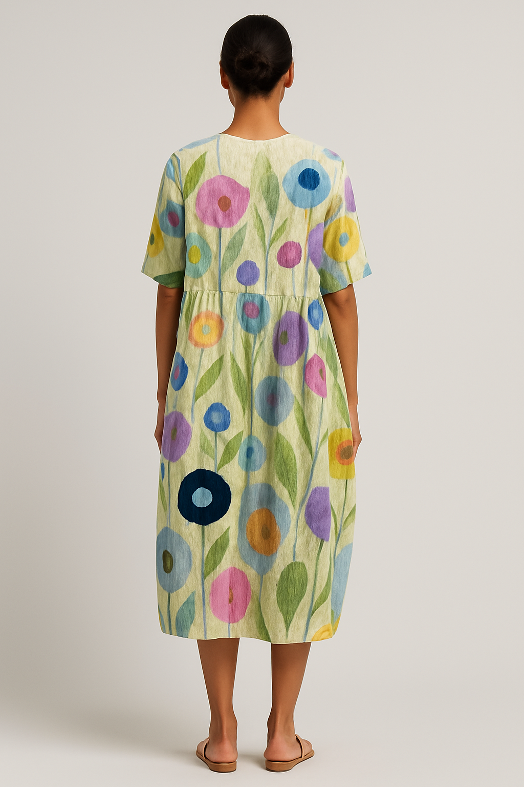 Monique - Vibrant Floral Dress