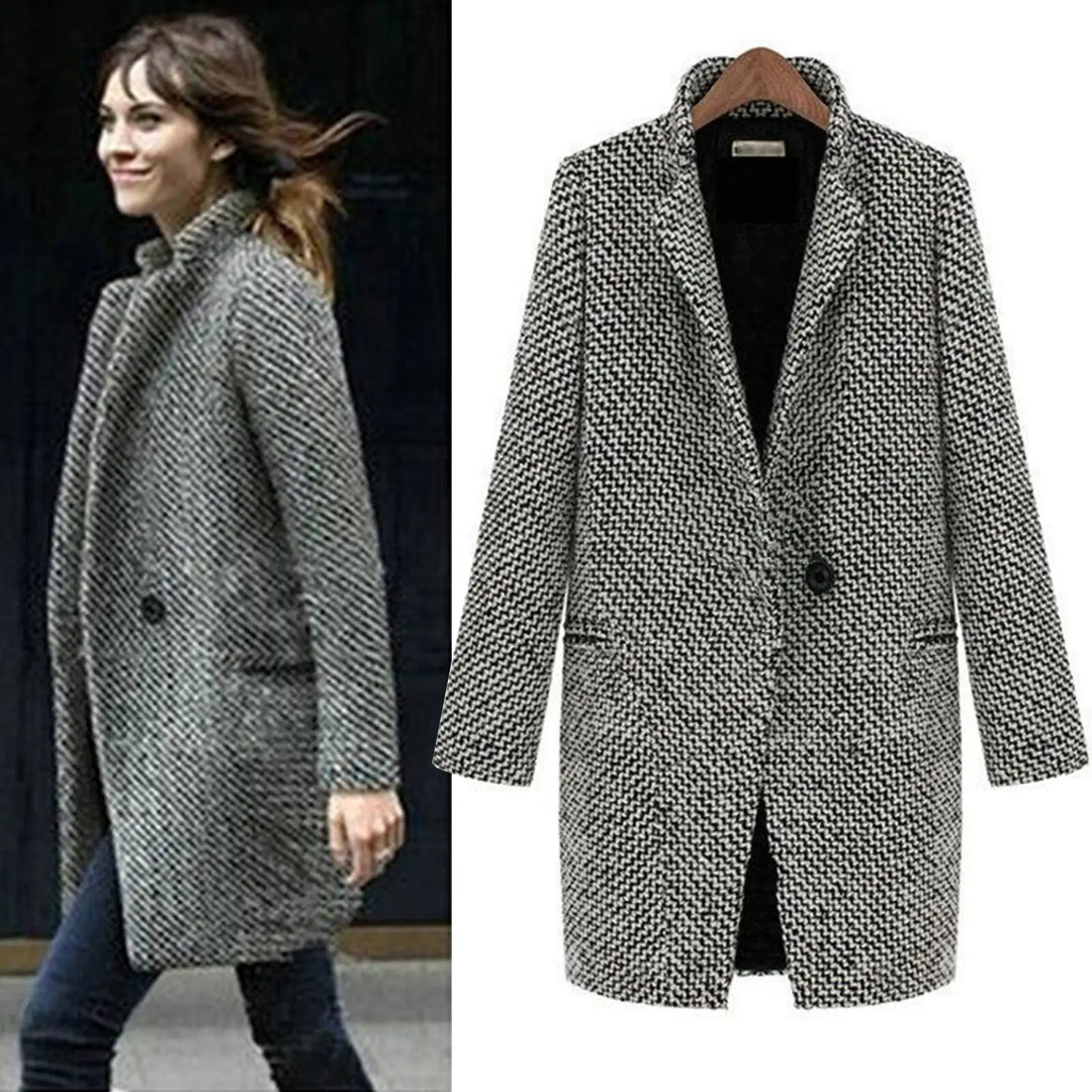 Amelia - Women Wool Blend Overcoat