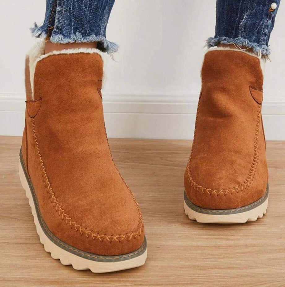 Lane - Fur-Lined Winter Snow Boots