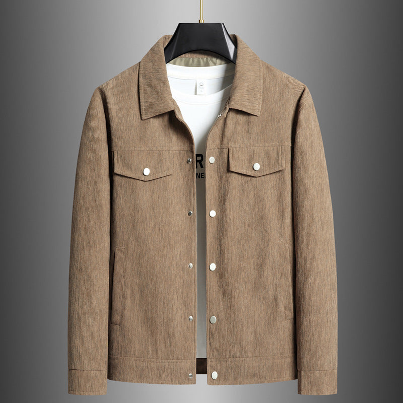 Henry - Trendy Corduroy Lapel Jacket