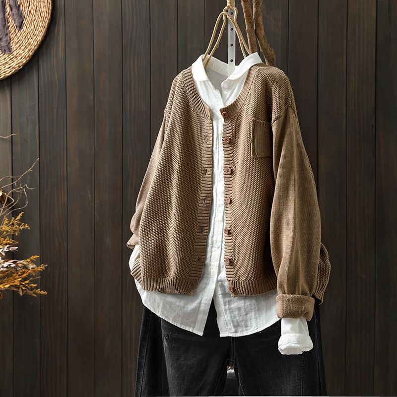 Annik -  Casual Knit Cardigan