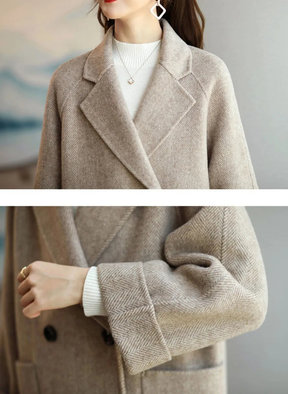 Amelia - Cozy Chic Wool Coat