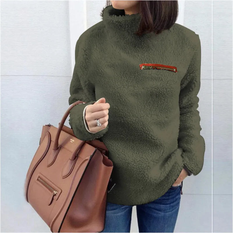 Evelyn - Comfortable Turtleneck Pullover