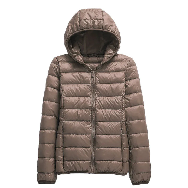 Chloe - Women's Ultralight Hooded Puffer Jacket