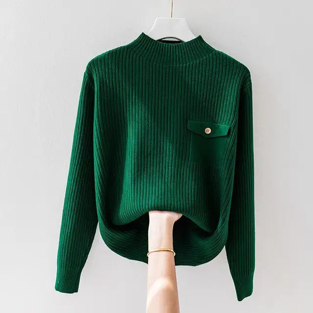 Valeria - Ribbed Knit Sweater