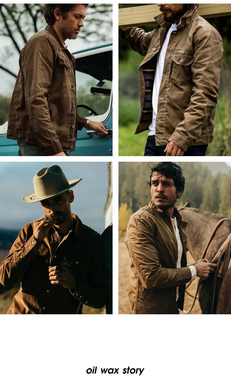 Eric - Men's Retro Hunting Jacket