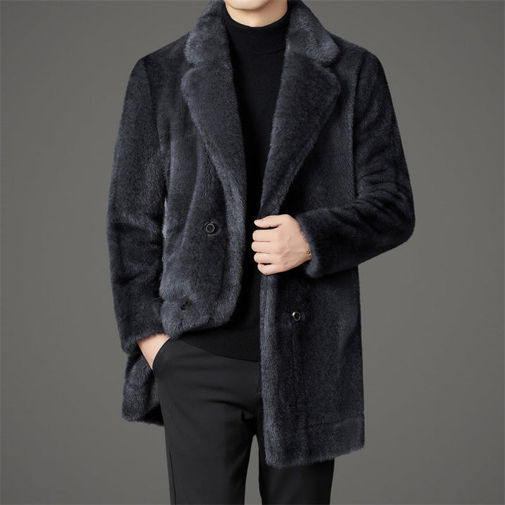 Charlie - Men's Luxury Faux Fur Coat